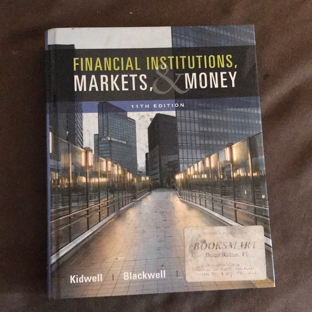 textbook” financial institutions markets, Money”